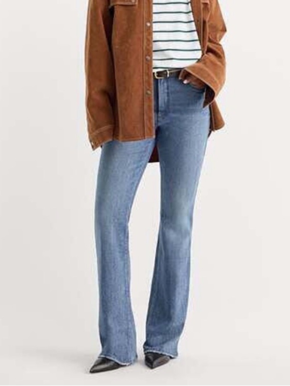 Good American Soft Tech Good Classic Bootcut